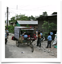 The School 'bus' - Sikkim Province - Richard Nicholls